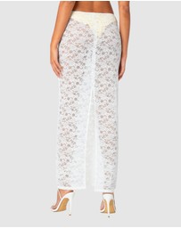 EDIKTED - Oceana Sheer Lace Maxi Skirt
