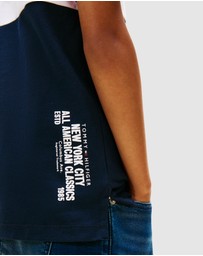 Tommy Hilfiger - Regular Fit Colour-Blocked Pique Polo Shirt - Teens
