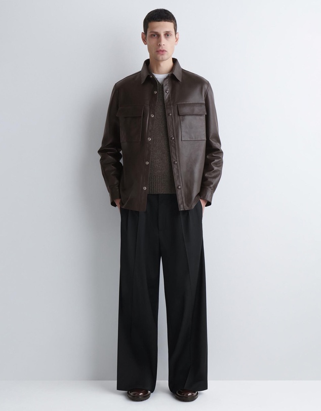 COS - Pleated Wool Relaxed-Fit Wide-Leg Trousers