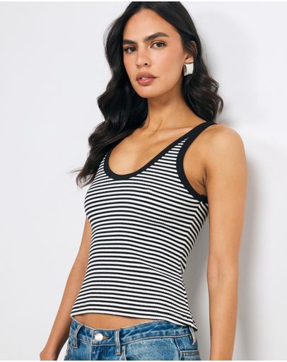 Black & White Stripe