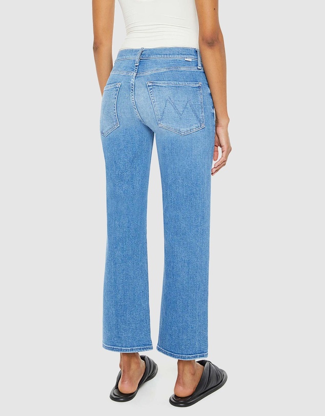 MOTHER - The Mid Rise Zip Rambler Ankle Jeans