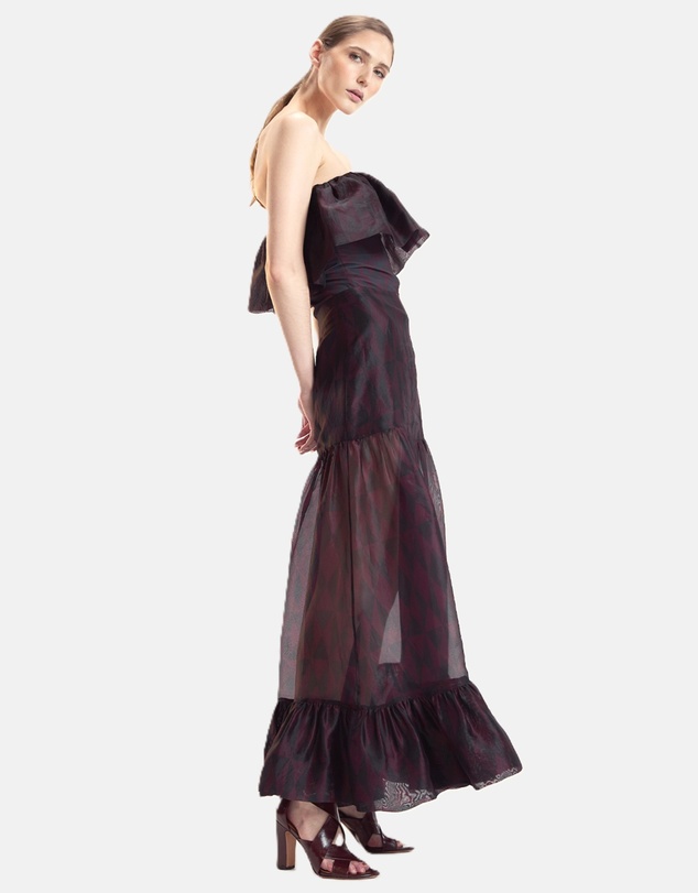 Cynthia Rowley - Organza Midi Skirt