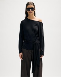 Minima Esenciales - Fia Batwing Tie Jersey Top