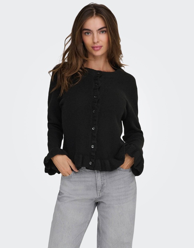 ONLY - Rima Frill Knit Cardigan