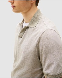 Tommy Hilfiger - Regular Fit Polo Shirt With Linen