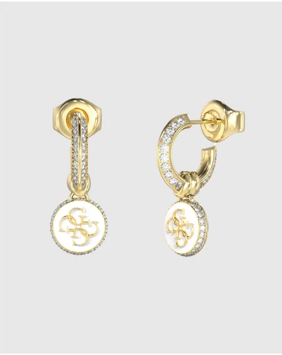 GUESS - Knot You Gold Tone Earrings