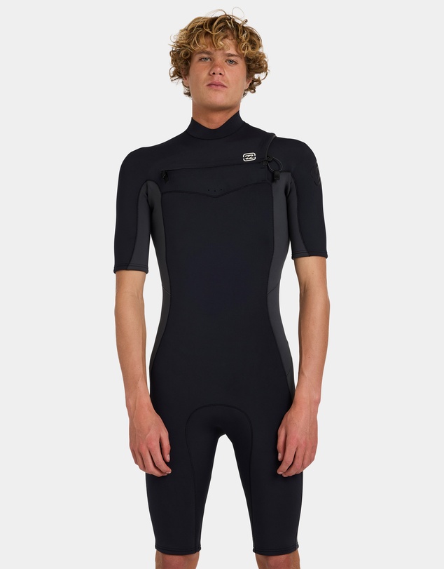 Billabong - Mens 2/2mm Absolute Natural Chest Zip GBS Spring Suit