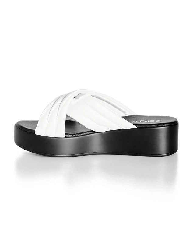 City Chic - WIDE FIT Prairie Flatform