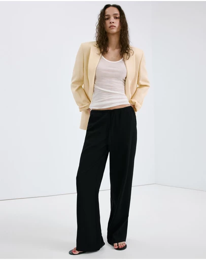 M.N.G - Bow Straight Trousers