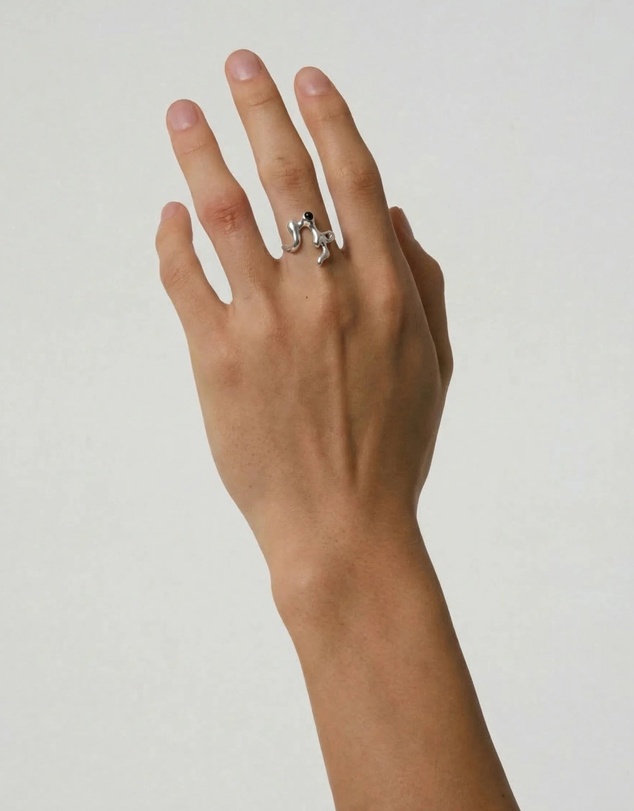 Graedance - Capricorn Black Onyx Ring