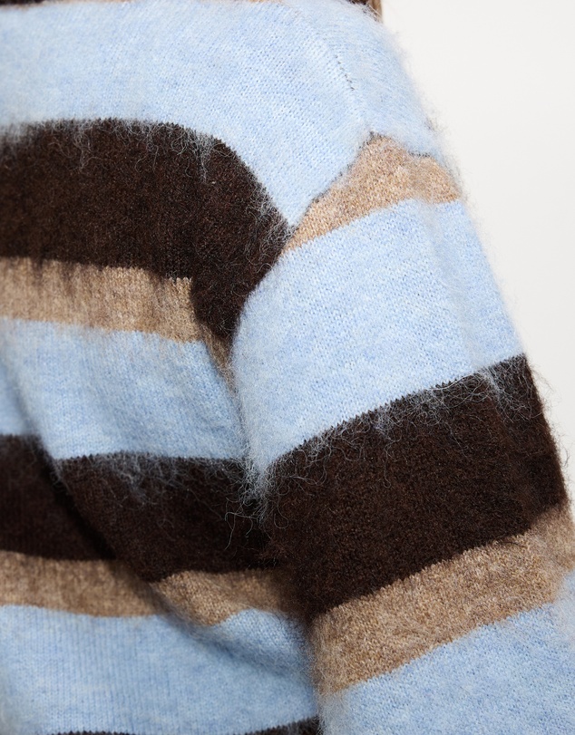 Dazie - Cora Stipe Knit Jumper