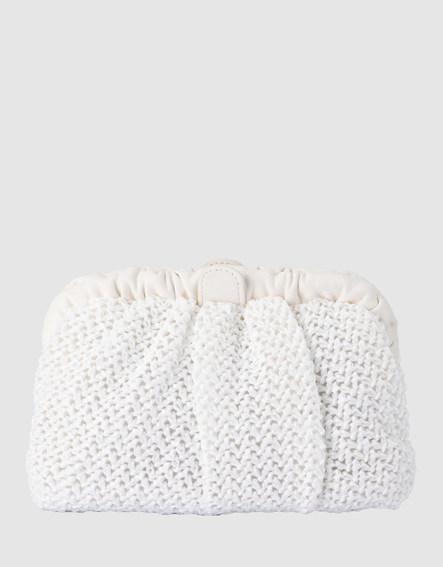 Olga Berg - Amalia Petite Gathered Clutch