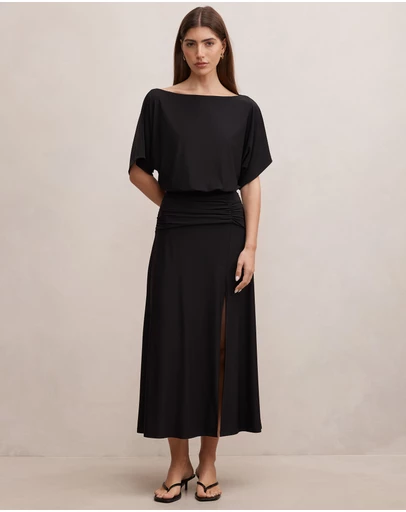 Forever New - Parker Draped Jersey Midi Dress
