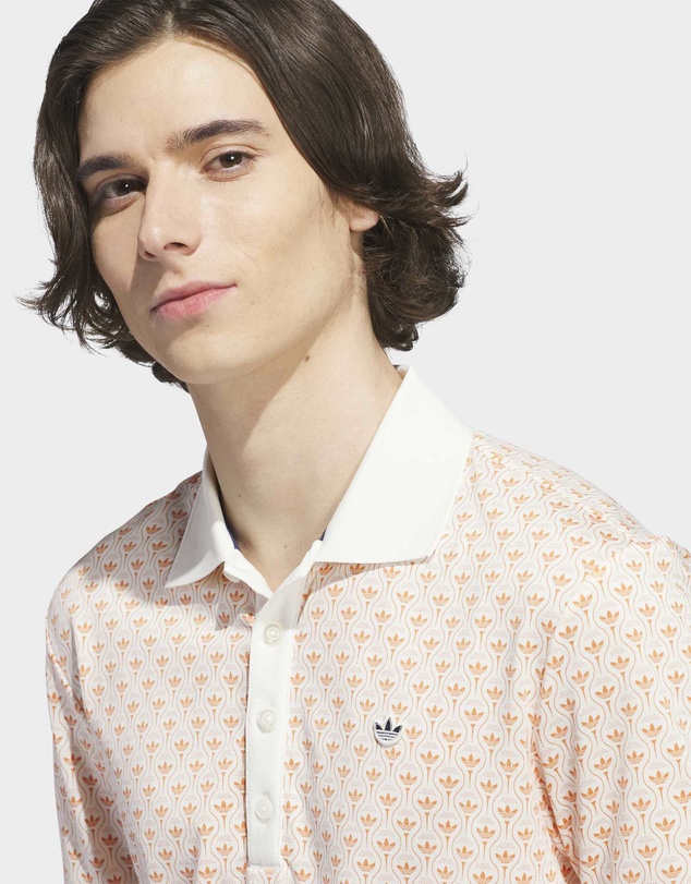 adidas Originals - Originals All Over Trefoil Polo Mens