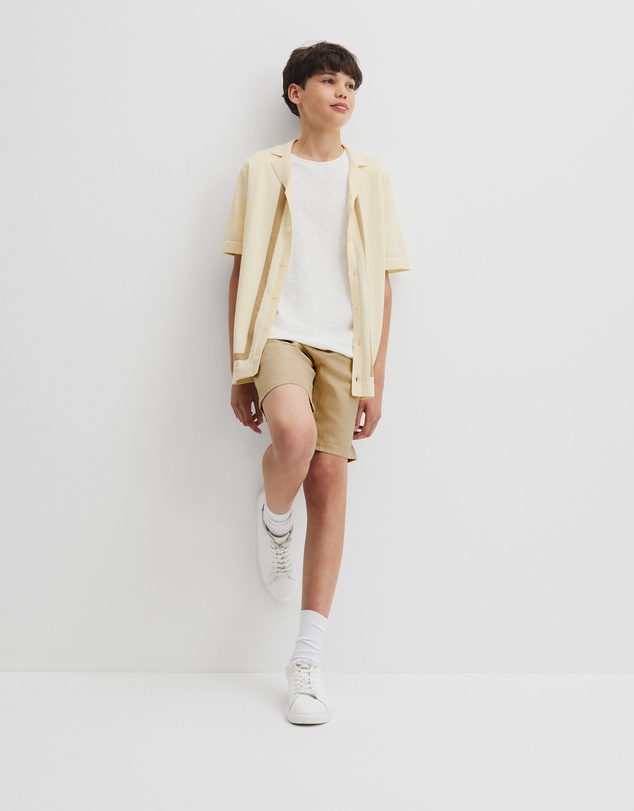 Country Road - Teen Knit Stripe Detail Shirt