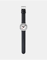 Mondaine - Mondaine Official Swiss Railways Stop2Go Automatic BackLight 41mm Watch