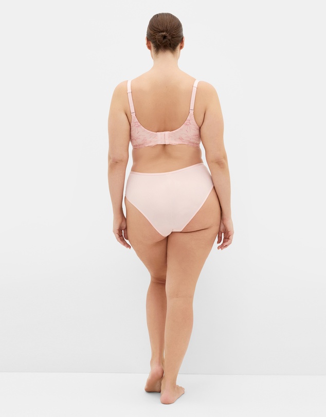 City Chic - Plus size Martine Shorty - pink icing