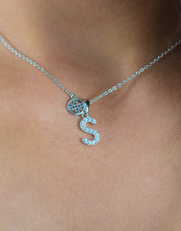 Georgini - Georgini Luxury Letters S Initial Pendant Silver