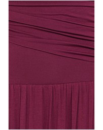 Petal & Pup - Shirley Long Sleeve Maxi Dress - Burgundy