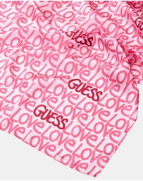 GUESS - Love Print Foulard