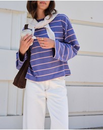 Ceres Life - Beau Long Sleeve Slouchy Tee
