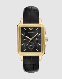 Emporio Armani - Black Chronograph Watch