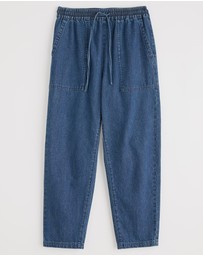 Seasalt - Seasalt Cornwall Blue Sholl Joggers