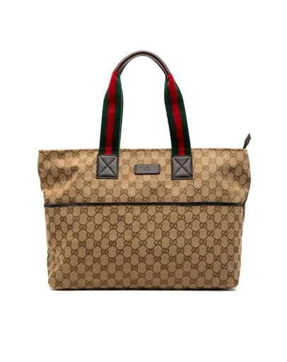 Pre-Loved by Azura Reborn - Pre-Loved GG Canvas Web Tote