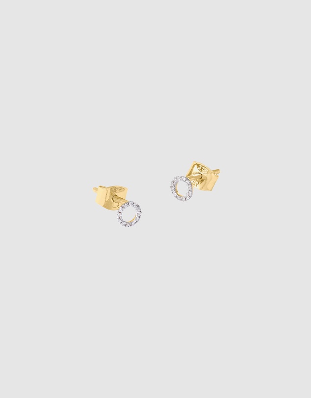 Luna Rae - Solid Gold - Spirit Element Diamond Studs