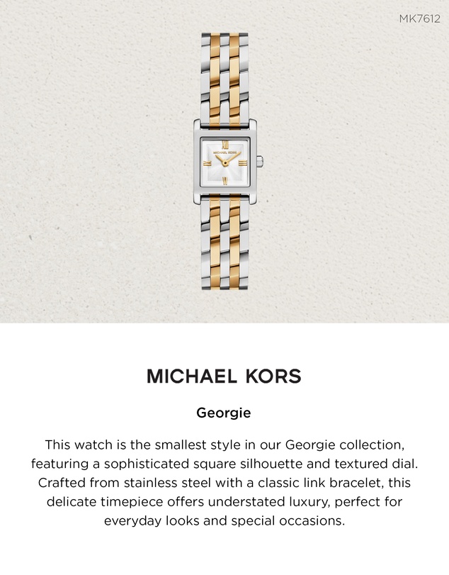 Michael Kors - Georgie Two Tone Analogue Watch