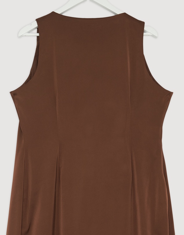 Revibe - Repaired CHANCERY Lani Sleeveless Wrap Maxi Dress - AU 16