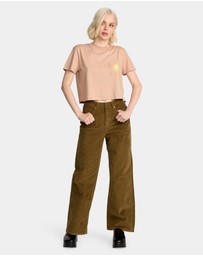 Volcom - Womens Pocket Dial Short Sleeve T-Shirt
