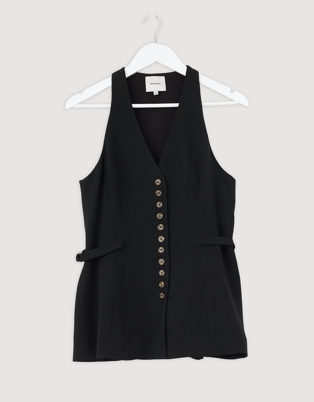 Revibe - Repaired Reformation Rowe Vest - AU 6