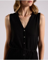 David Lawrence - Jordan Silk Blend Knit Vest