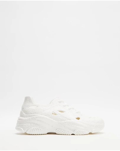 Holster - Fierce Light EVA Sneaker - White Glitter - Unisex