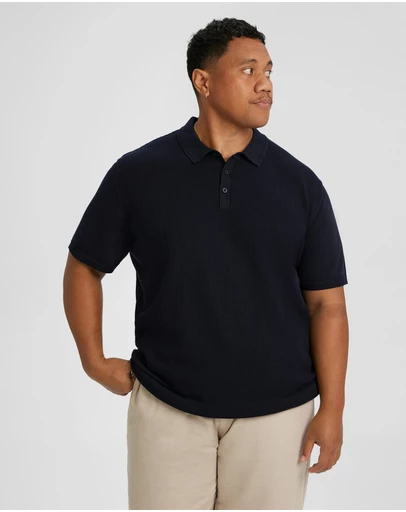 Johnny Bigg - Myles Knitted Polo