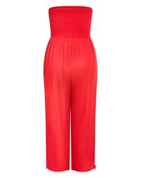 City Chic - Ally Strapless Jumpsuit