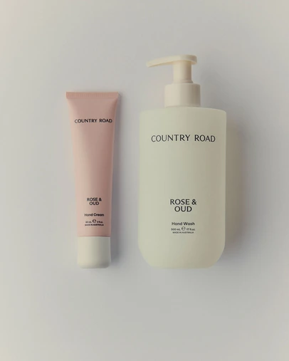 Country Road - Australian Made Rose & Oud Hand Care Set