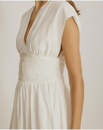 Atmos&Here - Zara Waisted Midi Dress