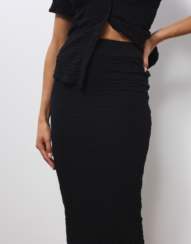 Atmos&Here - Sumi Textured Skirt