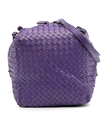 Pre-Loved by Azura Reborn - Pre-Loved Nappa Intrecciato Cube Crossbody
