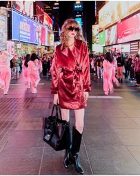 Belle & Bloom - Will You Stay Trench Dress