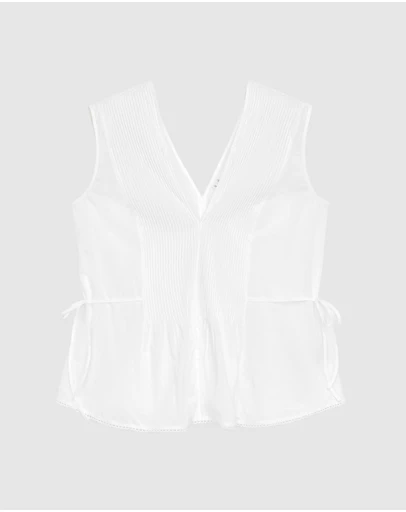 ARKET - Pintuck Top