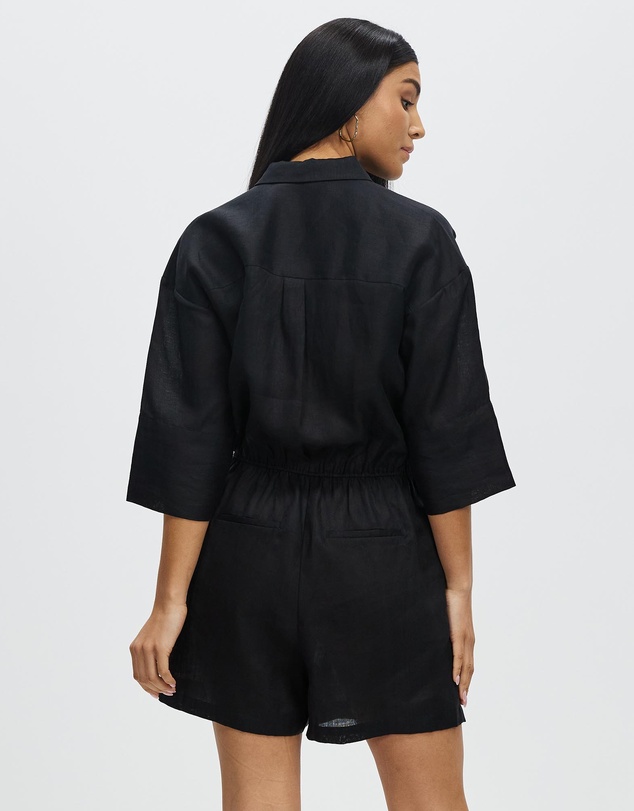Grace Willow - Iris Linen Playsuit
