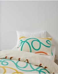 Linen House Kids - Squiggle Quilt Cover Set