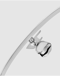 Diesel - D Logo Silver-Tone Bracelet