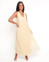 Petal & Pup - Lia Maxi Dress - Lemon
