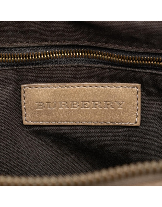 Pre-Loved by Azura Reborn - Pre-Loved House Check Canvas Satchel
