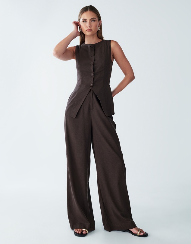 Willa - Rise Wide Leg Pant