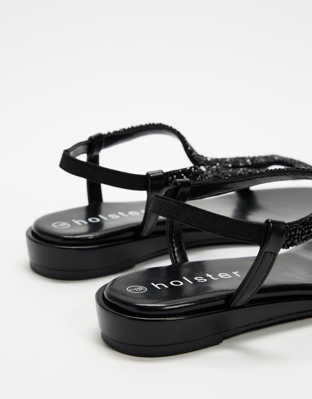 Holster - Strut Low Wedge Sandals - Women's